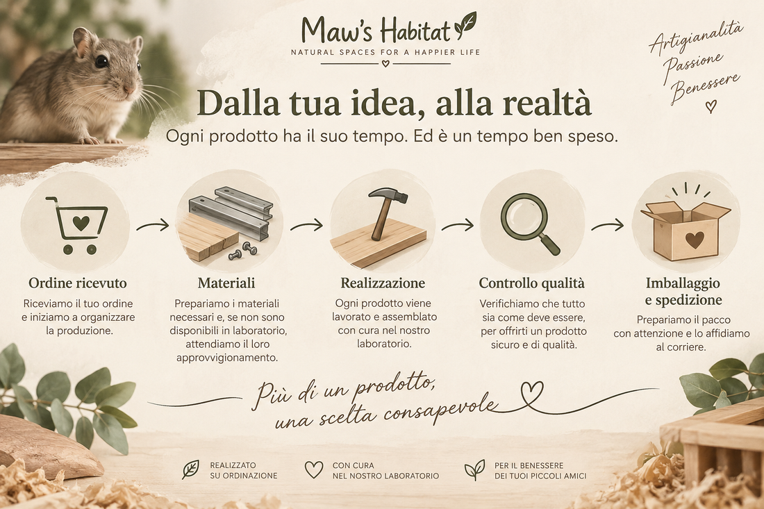 Tempi di produzione e spedizione