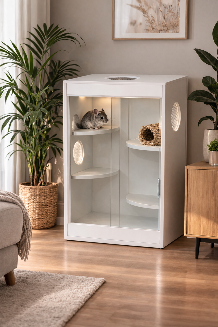 Habitat su Misura per Cincillà, Degu e Roditori