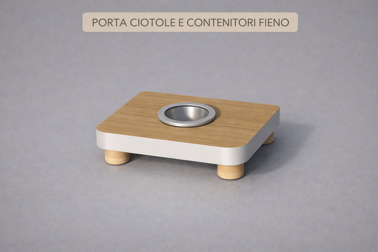 Porta Ciotole e Contenitori Fieno