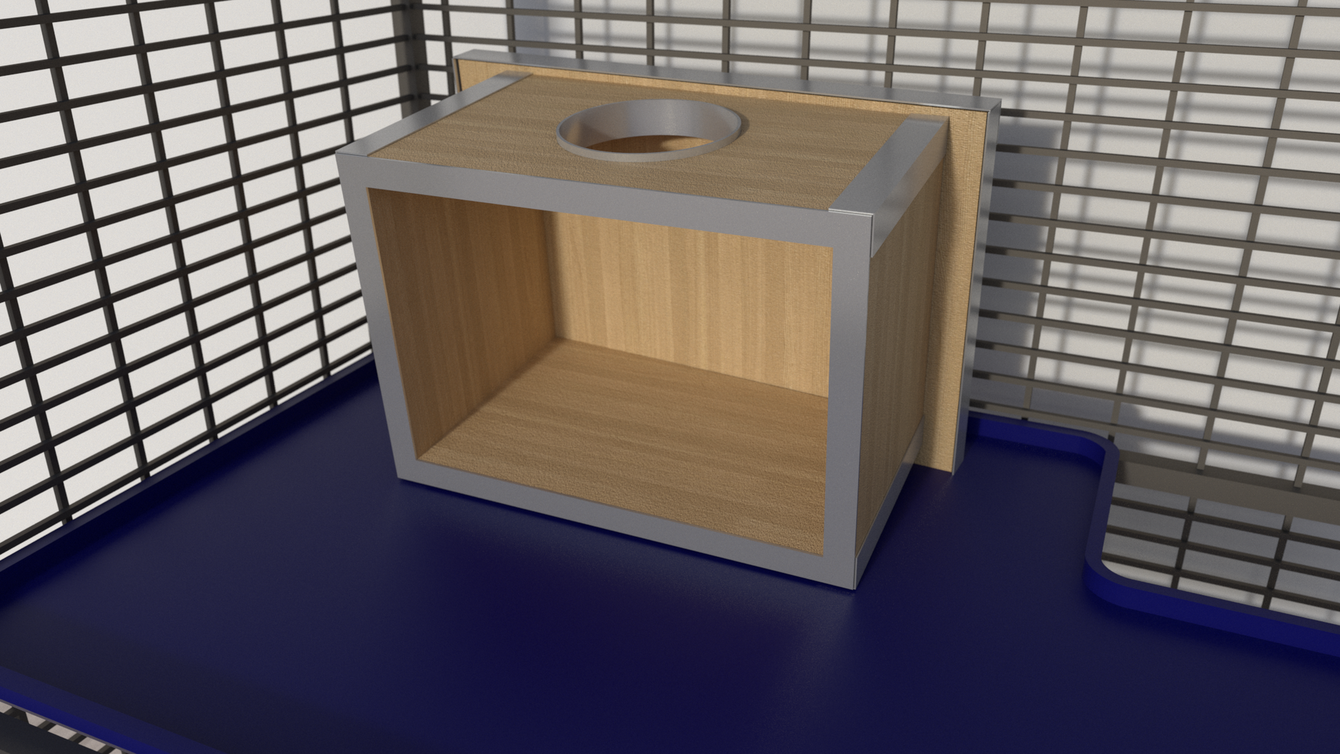 Casetta Tetto Sporgente Inclinato - Maw's Habitat di Mauro Giannattasio