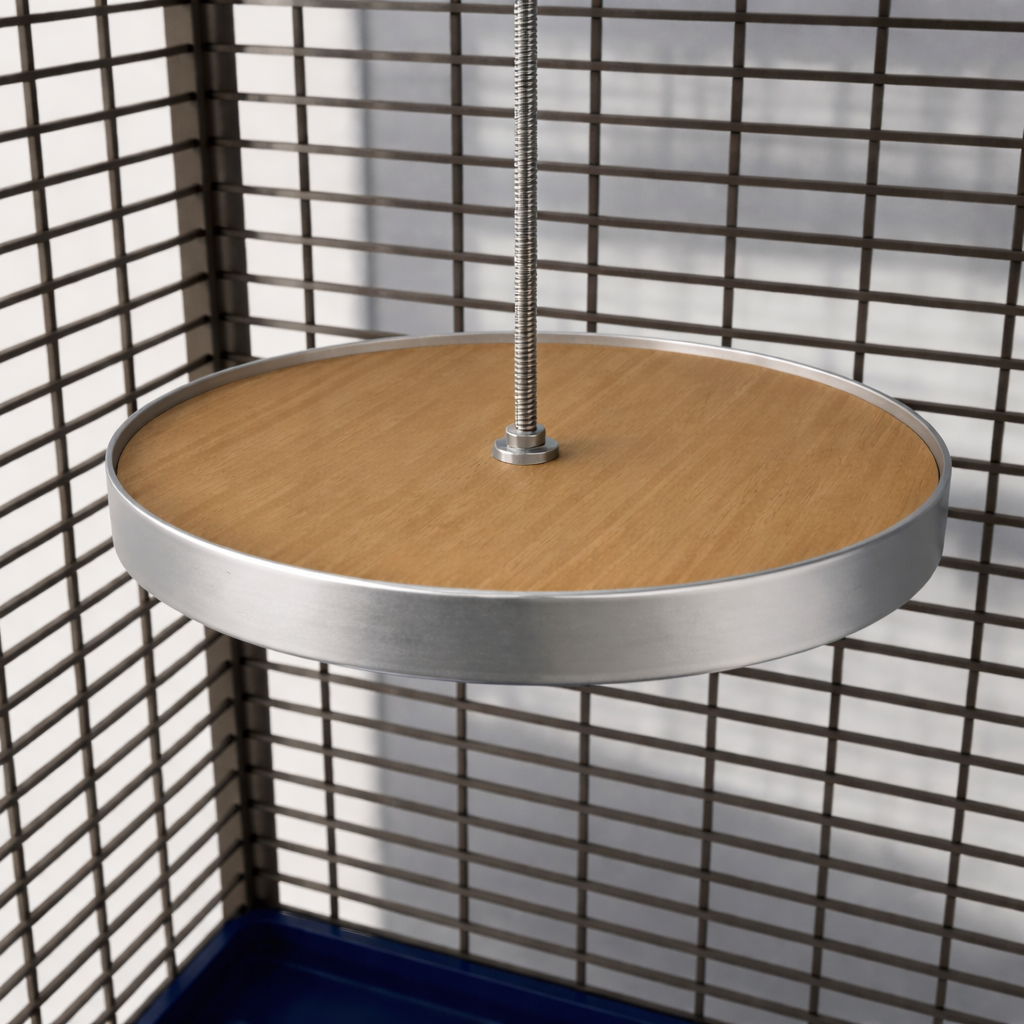 Rectangular Shelf for Cage