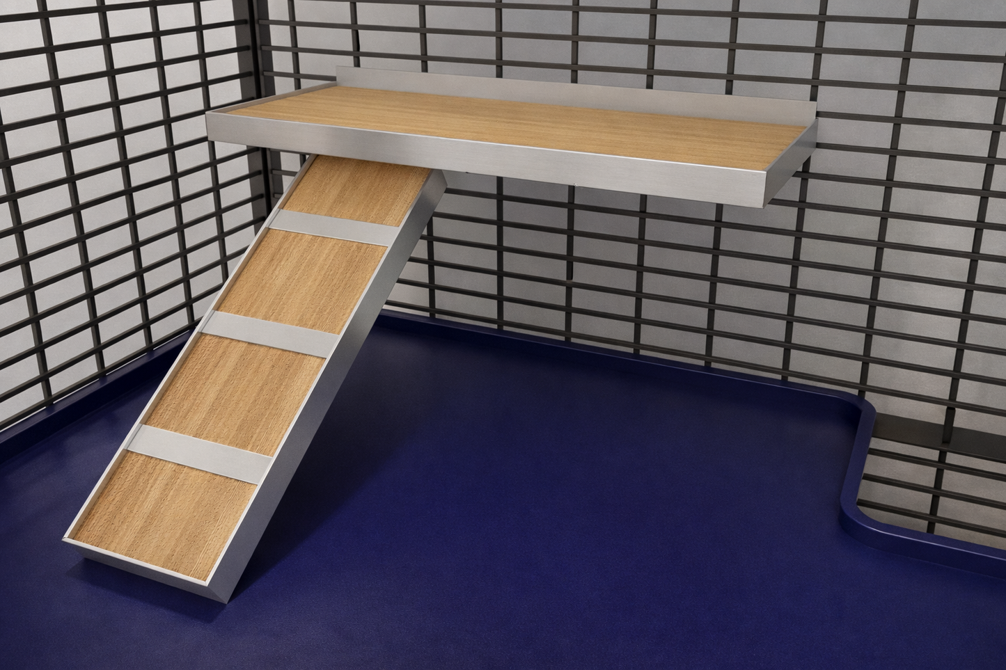 Rectangular Shelf for Cage