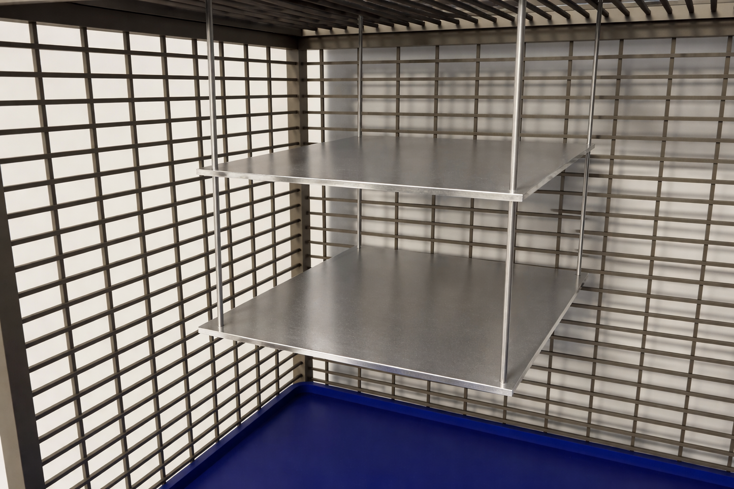 Rectangular Shelf for Cage