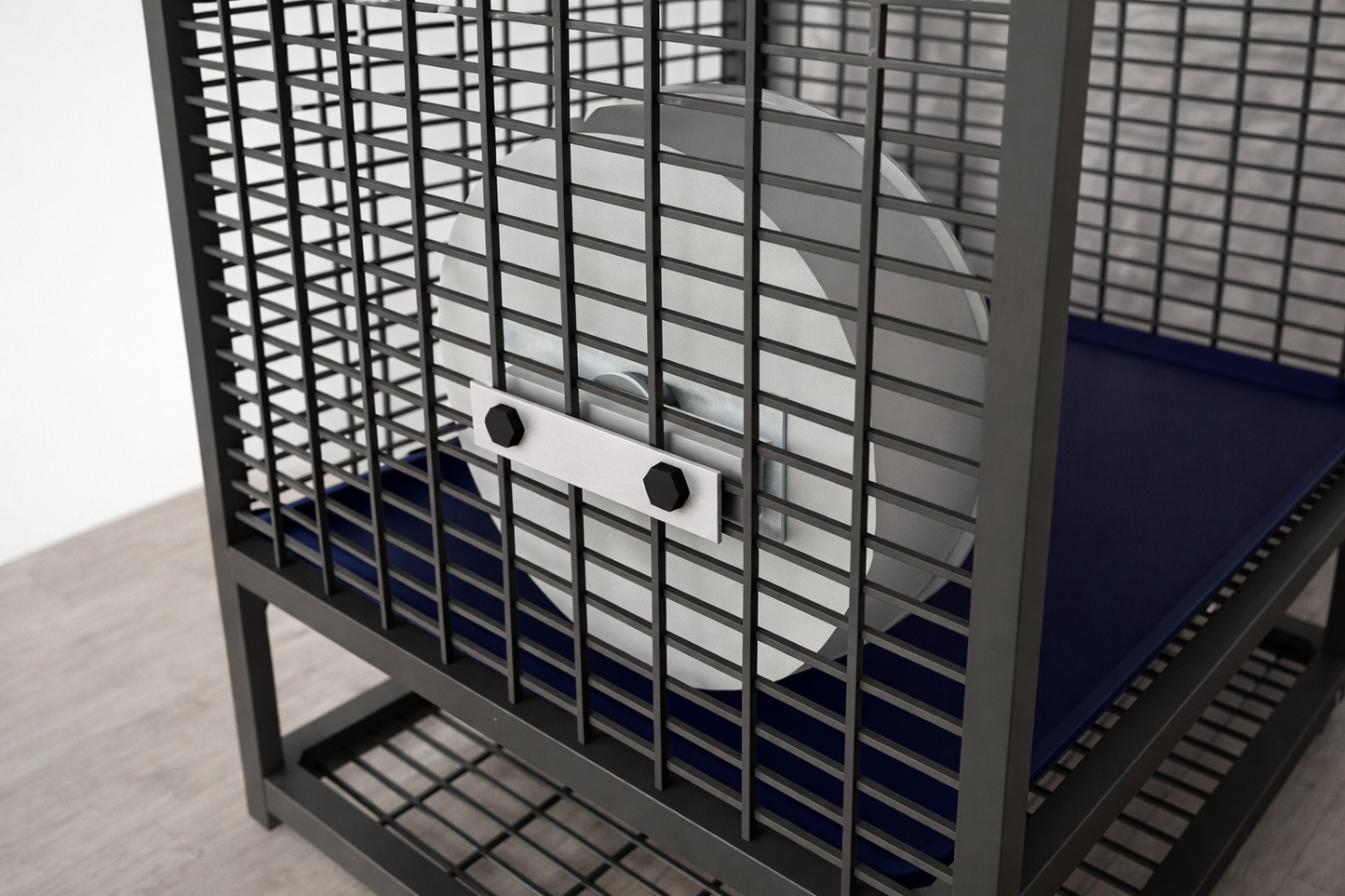 Silent Metal Rodent Wheel | For Rats, Degus, and Chinchillas