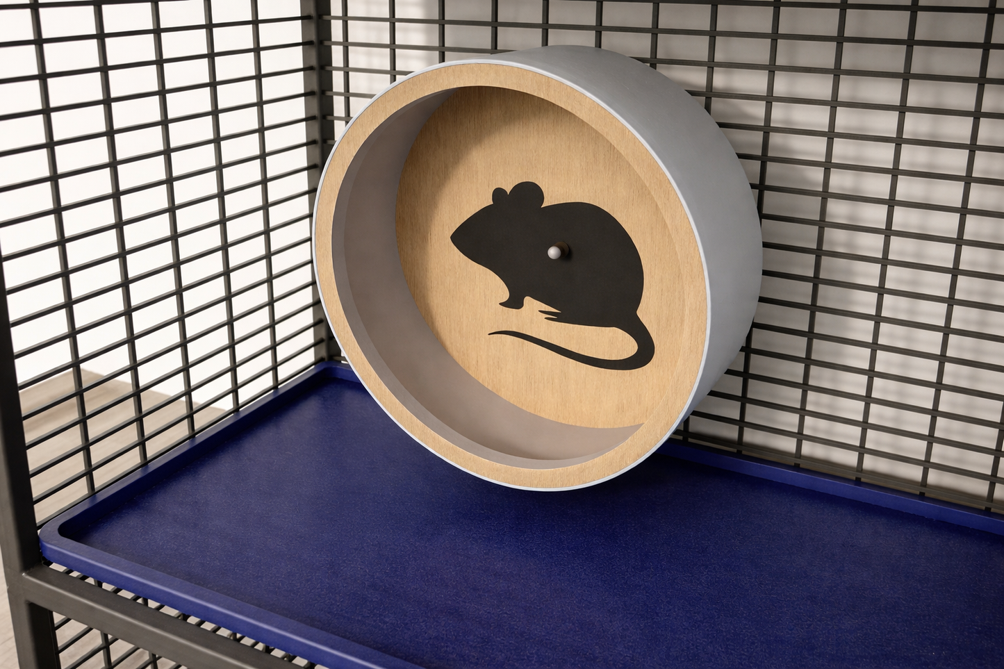Metal and Wooden Wheel for Rodents – Custom Diameter