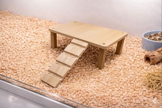 Natural Wooden Hamster Ladder 