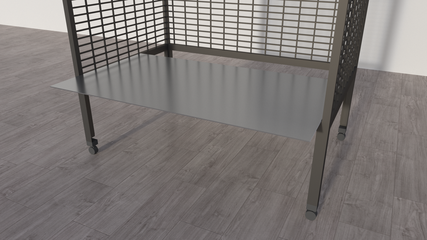 Custom Flat Litter Box