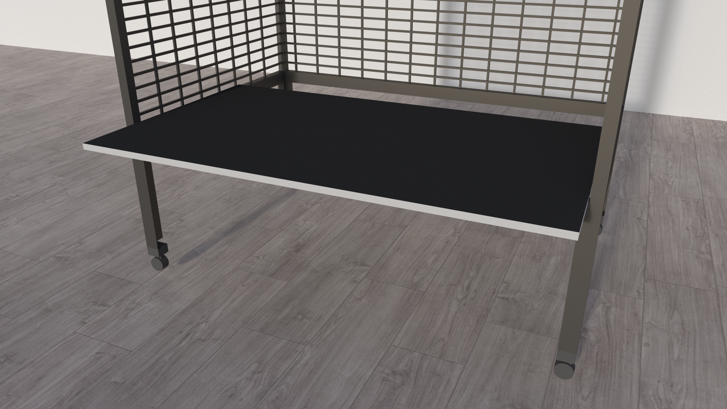 Custom Flat Litter Box