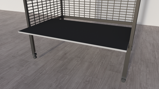 Custom Flat Litter Box