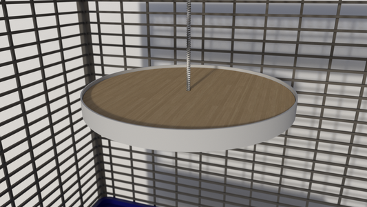 Ripiano Sospeso Tondo - Maw's Habitat di Mauro Giannattasio