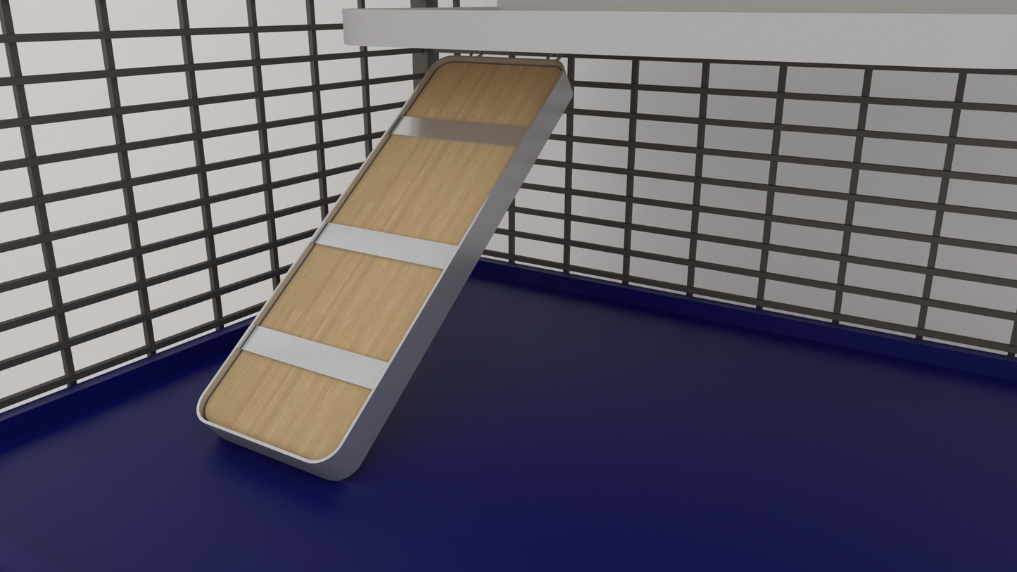 Rectangular Shelf for Cage