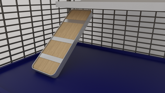 Rectangular Shelf for Cage